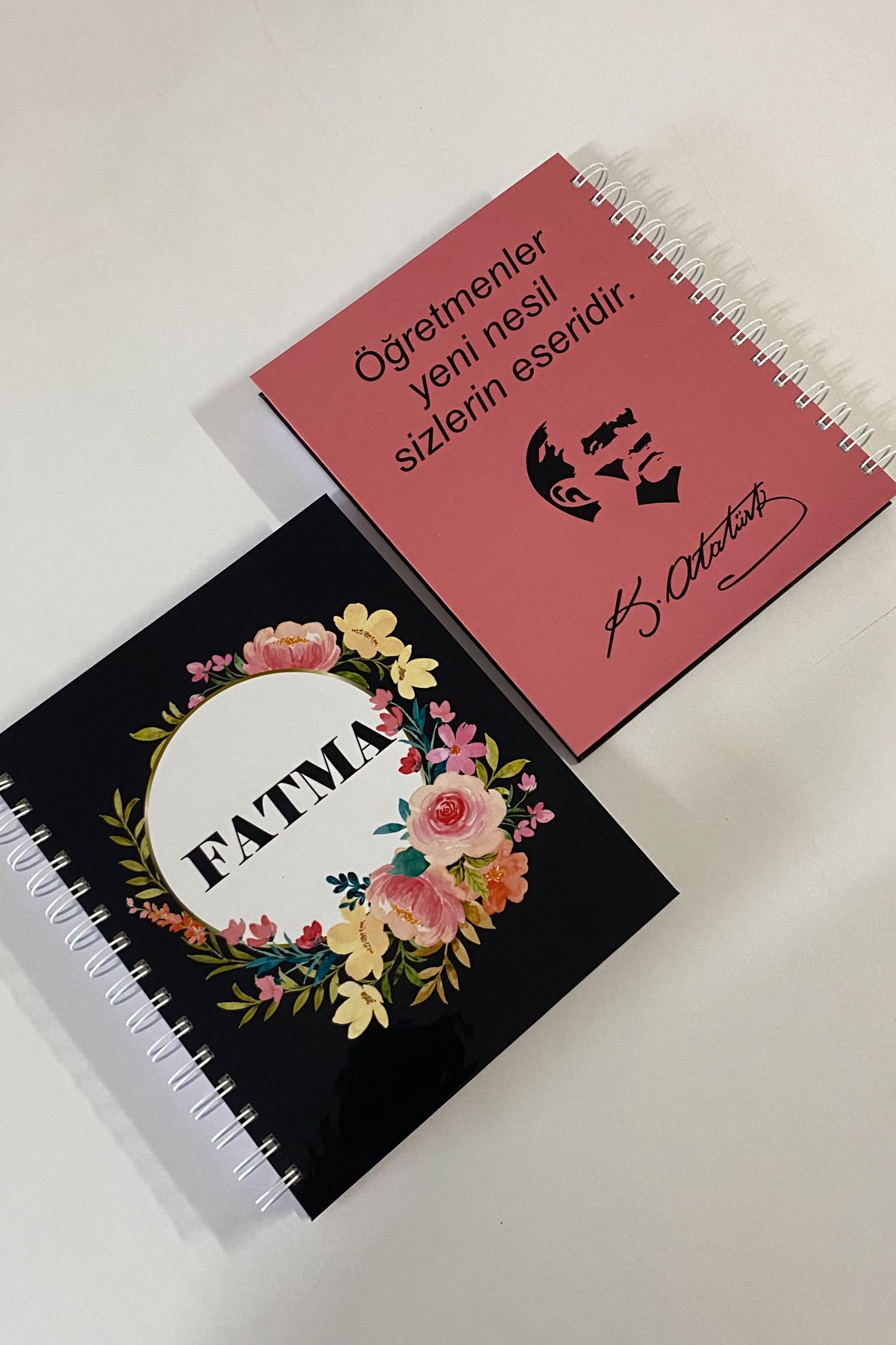 Kişiye Özel Spiralli Defter 