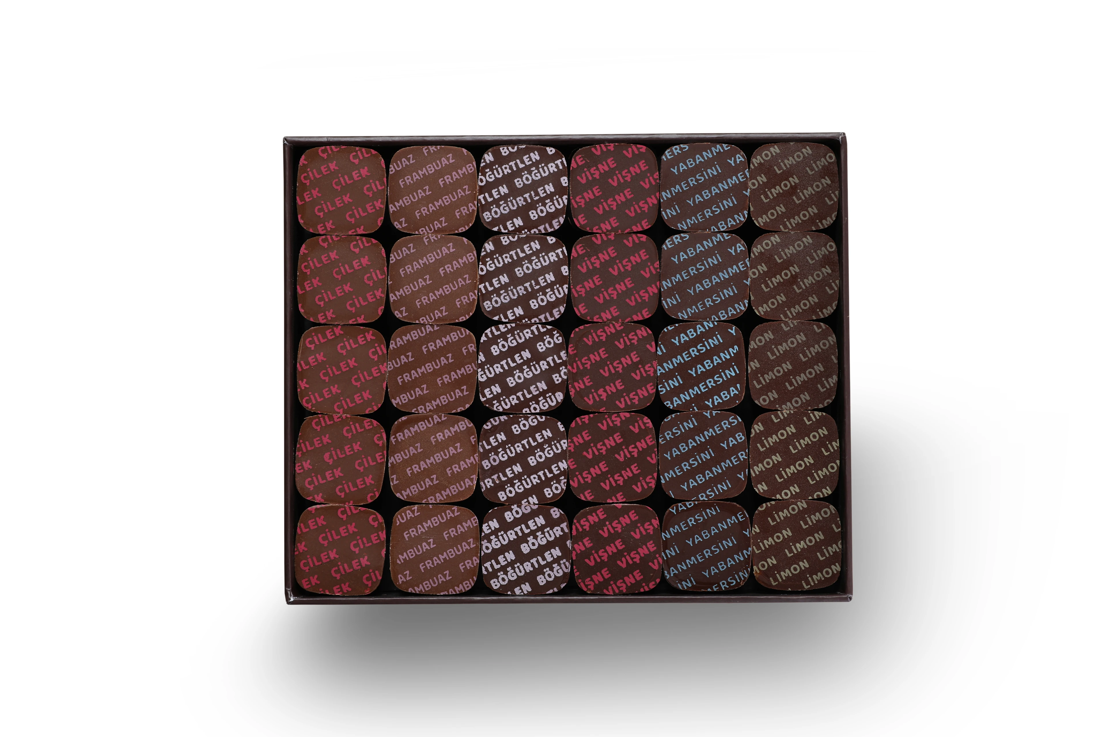 30'lu Bonbon Çikolata – %100 El Yapımı Premium Belçika Çikolatası