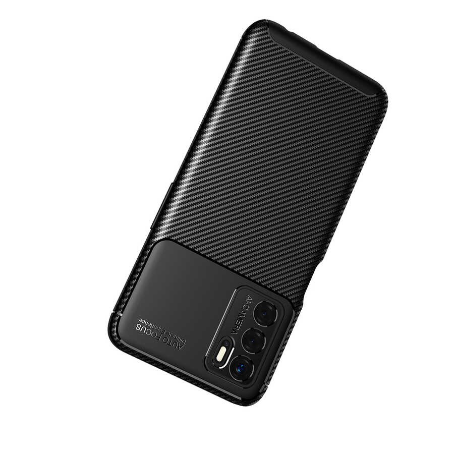 Oppo A16 Kılıf Zore Negro Silikon Kılıf