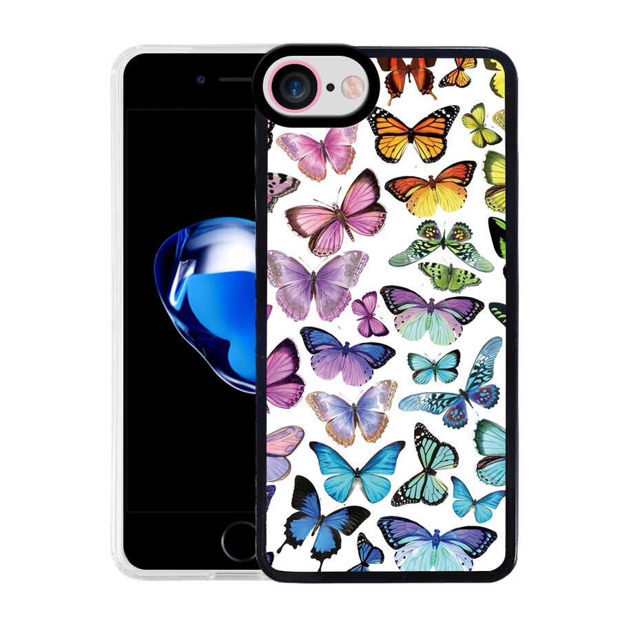 iPhone SE 2020 Kılıf Zore M-Fit Desenli Kılıf