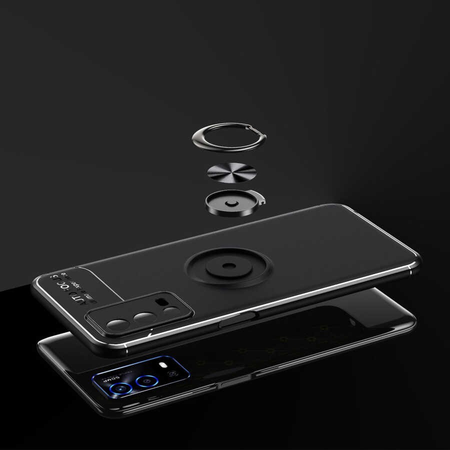 Oppo A55 4G Kılıf Zore Ravel Silikon Kılıf