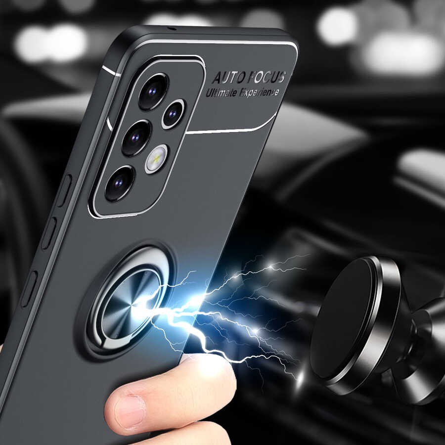 Galaxy A73 Kılıf Zore Ravel Silikon Kılıf