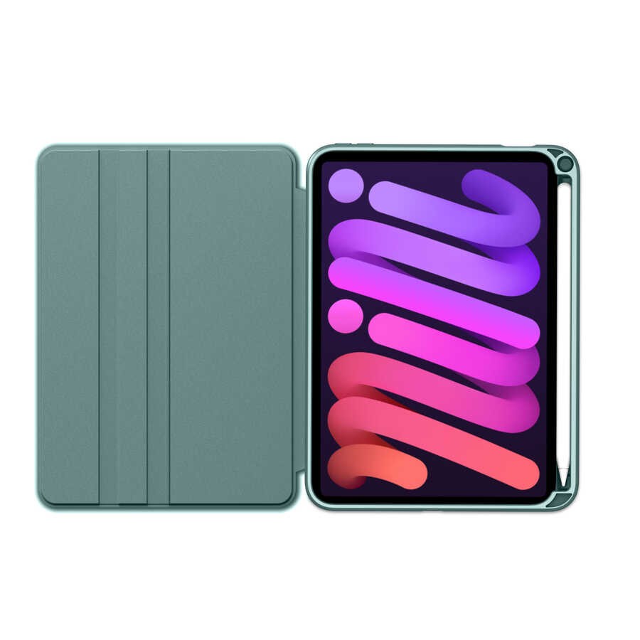 iPad Mini 2021 (6.Nesil) Kılıf Zore Nayn Dönebilen Standlı Kılıf