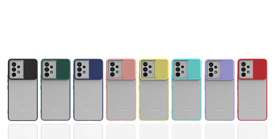 Galaxy A73 Kılıf Zore Lensi Kılıf