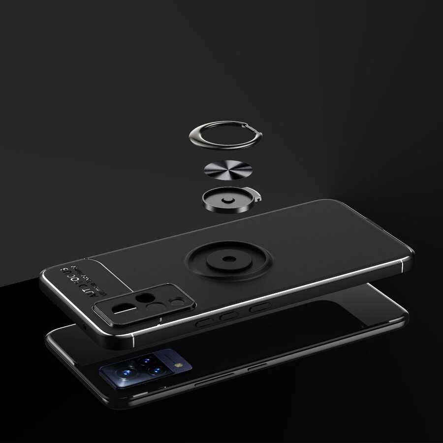 Vivo V21 Kılıf Zore Ravel Silikon Kılıf