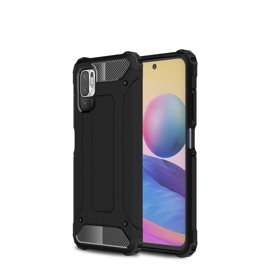 Xiaomi Redmi Note 10 5G Kılıf Zore Crash Silikon Kılıf