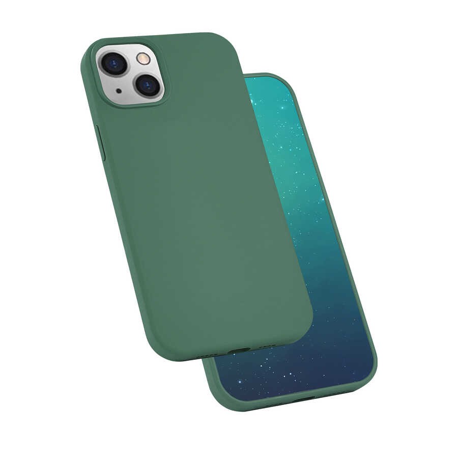 iPhone 13 Kılıf Zore Silk Silikon