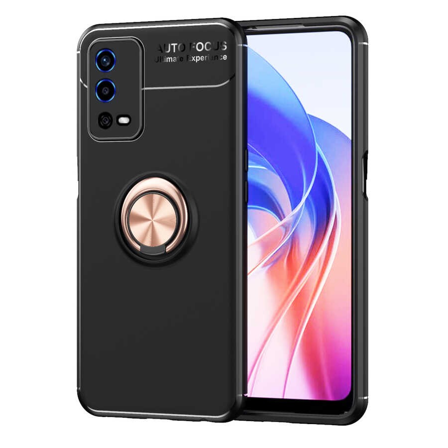 Oppo A55 4G Kılıf Zore Ravel Silikon Kılıf