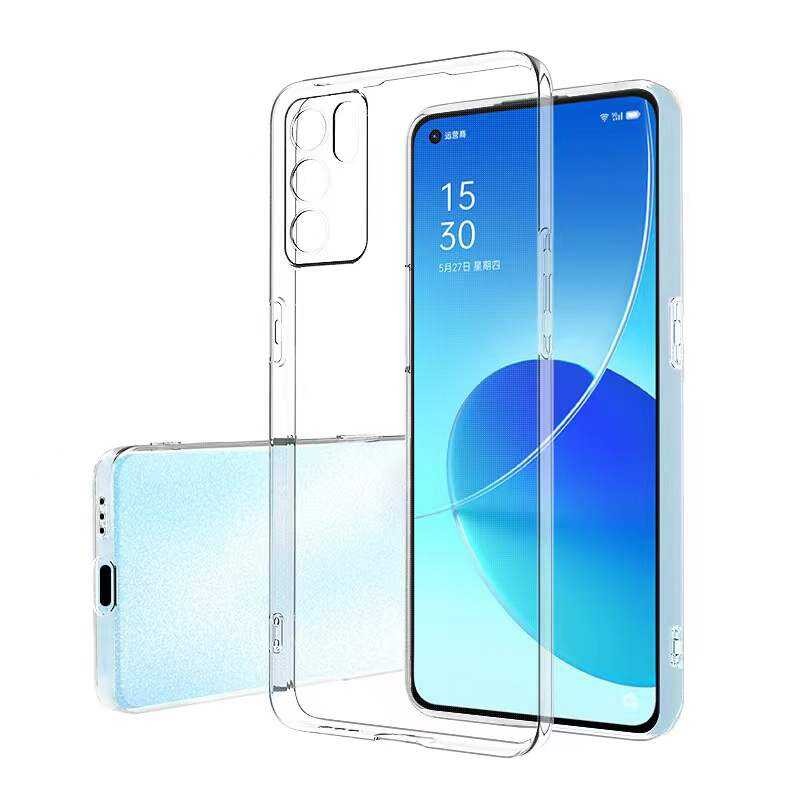Oppo Reno 6 4G Kılıf Zore Süper Silikon Kılıf