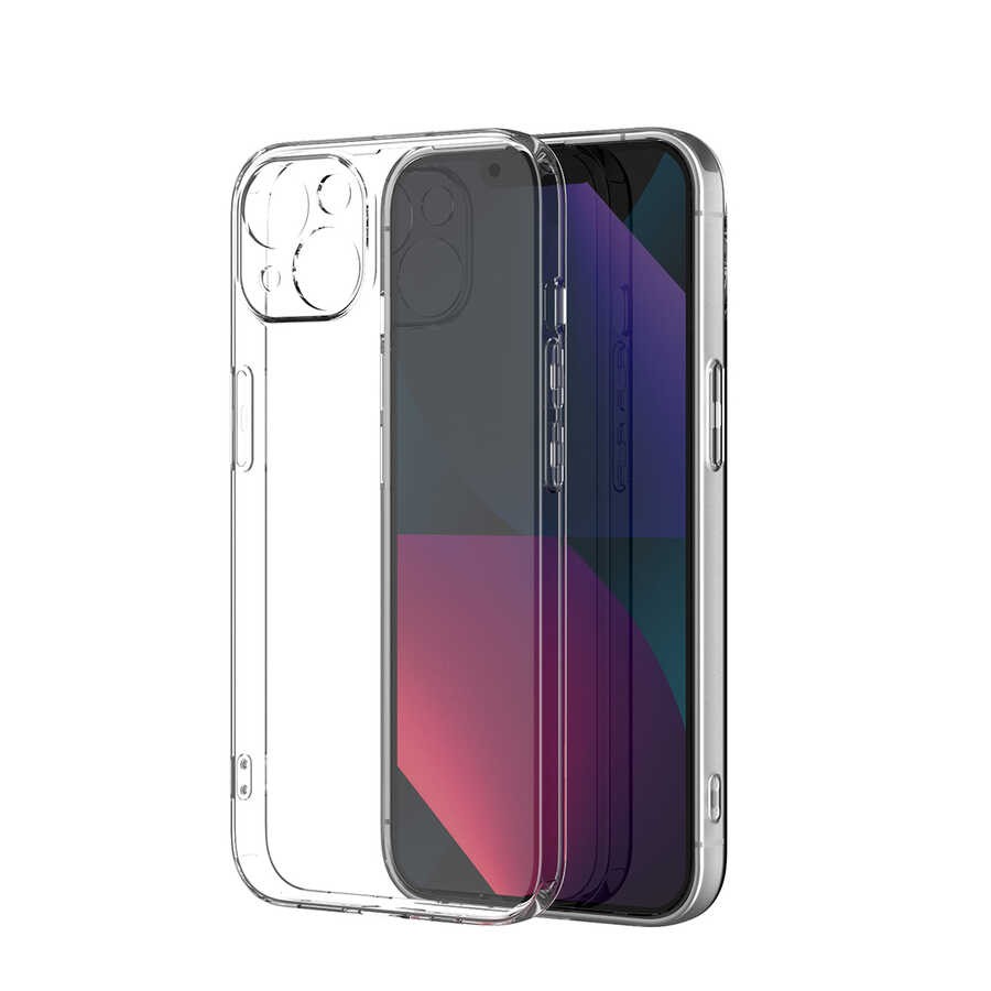 iPhone 13 Kılıf Zore Kamera Korumalı Süper Silikon Kılıf