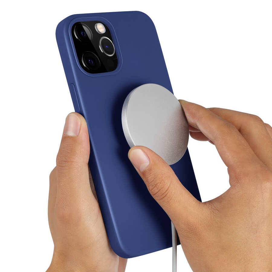 iPhone 13 Pro Kılıf Zore Silksafe Wireless Kılıf