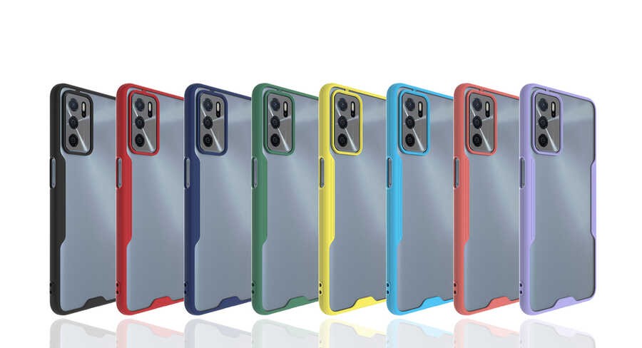 Oppo A16 Kılıf Zore Parfe Kılıf