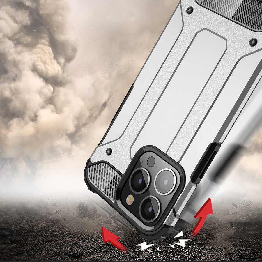 iPhone 13 Pro Kılıf Zore Crash Silikon Kılıf