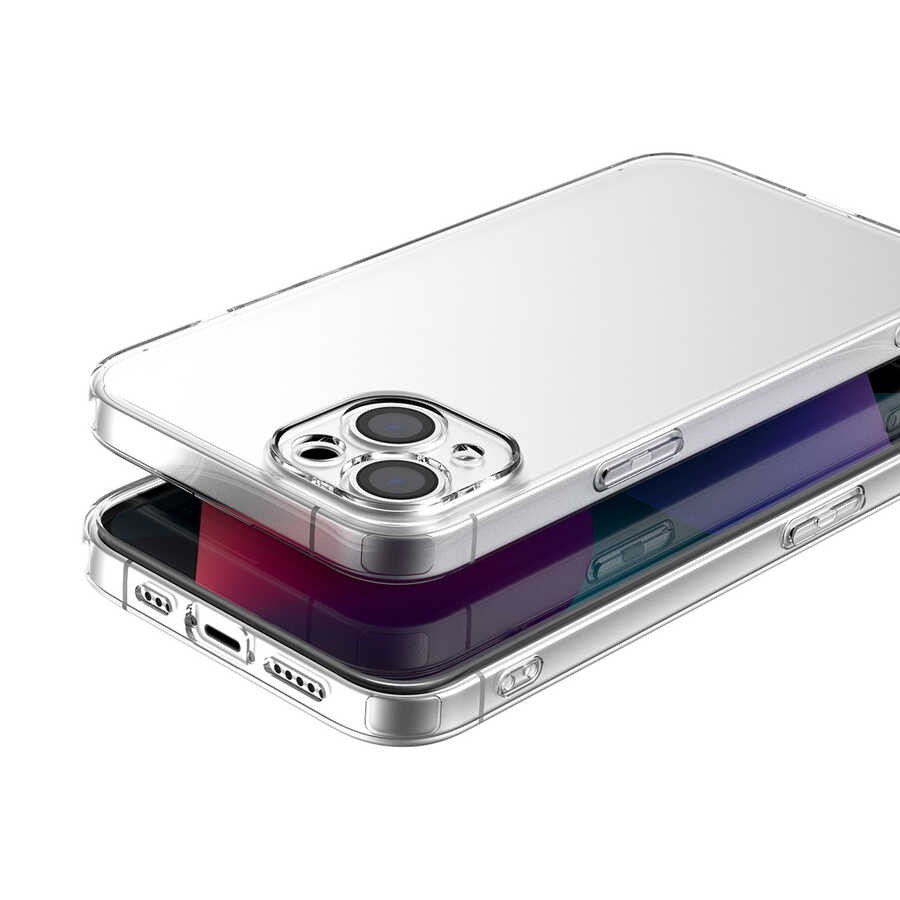iPhone 13 Kılıf Zore Kamera Korumalı Süper Silikon Kılıf