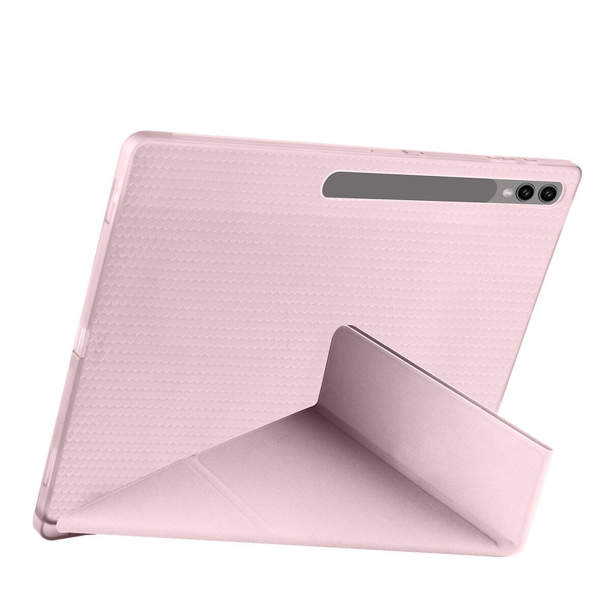 Galaxy Tab S10 Ultra Kılıf Zore Tri Folding Kalem Bölmeli Standlı Kılıf