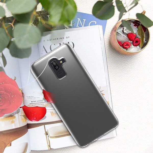 Galaxy J8 Kılıf Zore Süper Silikon Kılıf