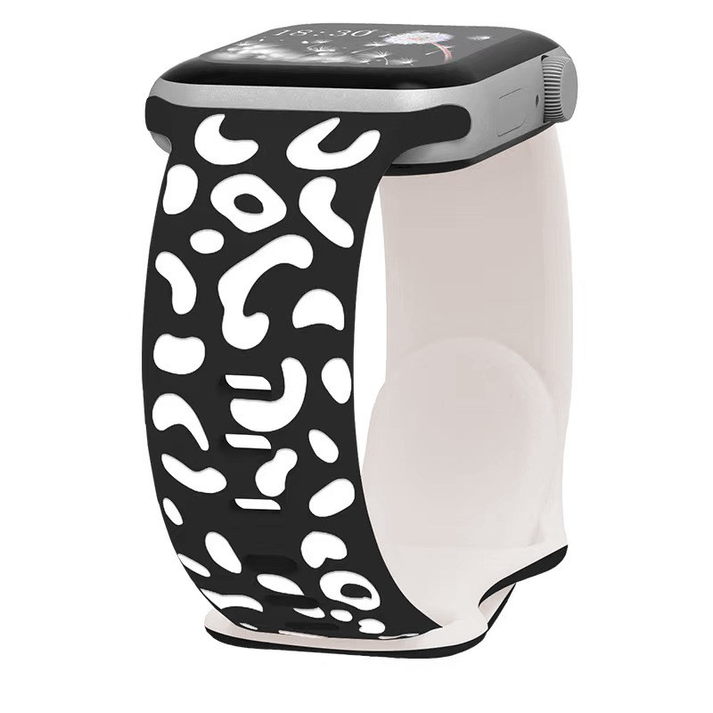 Apple Watch 7 45mm Zore KRD-140 Silikon Kordon Strap Kayış