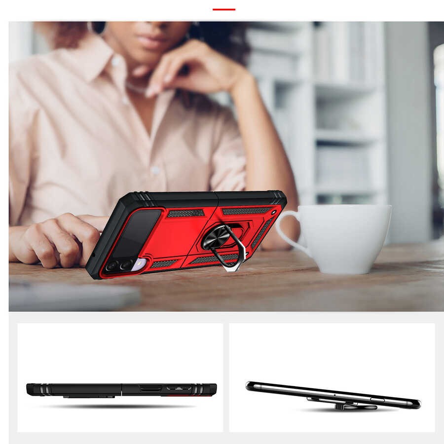 Galaxy Z Flip 3 Kılıf Zore Vega Kılıf