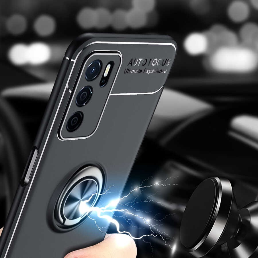 Oppo A16 Kılıf Zore Ravel Silikon Kılıf
