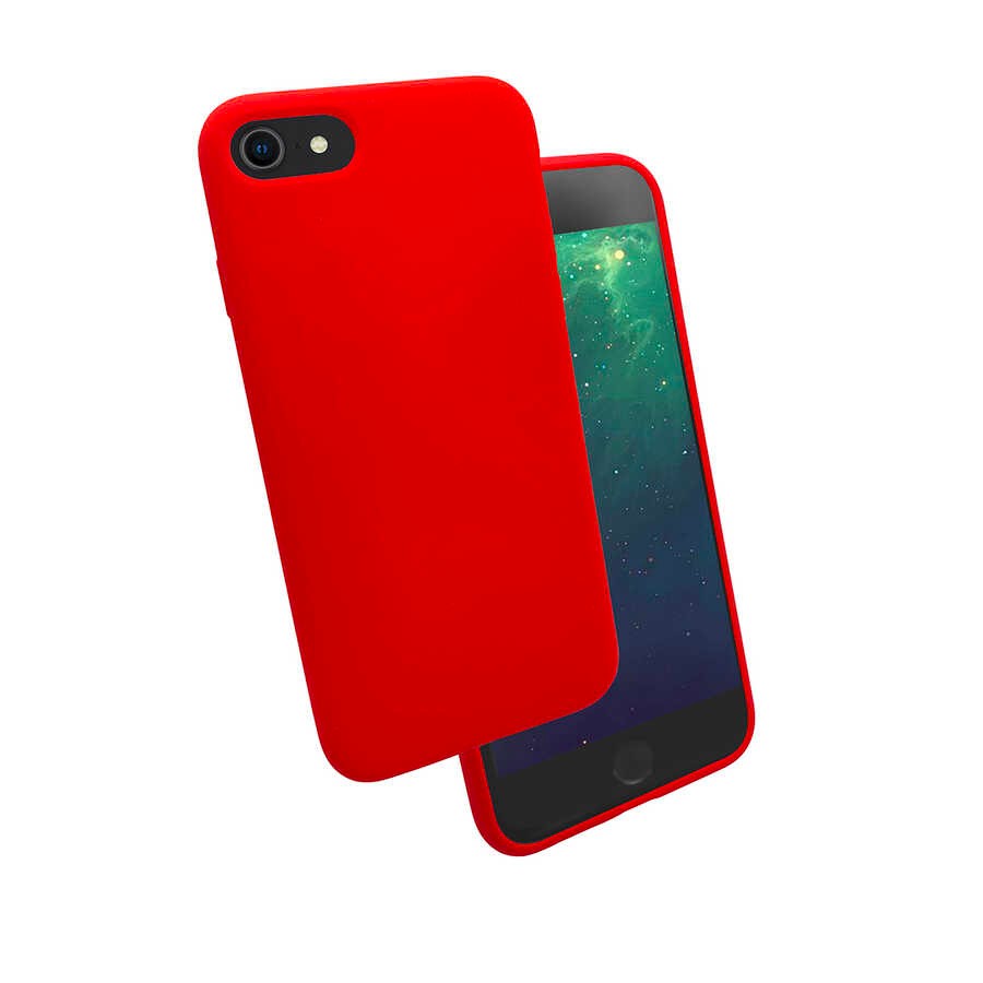 iPhone SE 2022 Kılıf Zore Silk Silikon