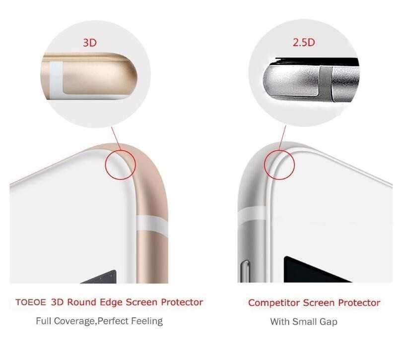iPhone SE 2022 Zore 3D Latte Cam Ekran Koruyucu