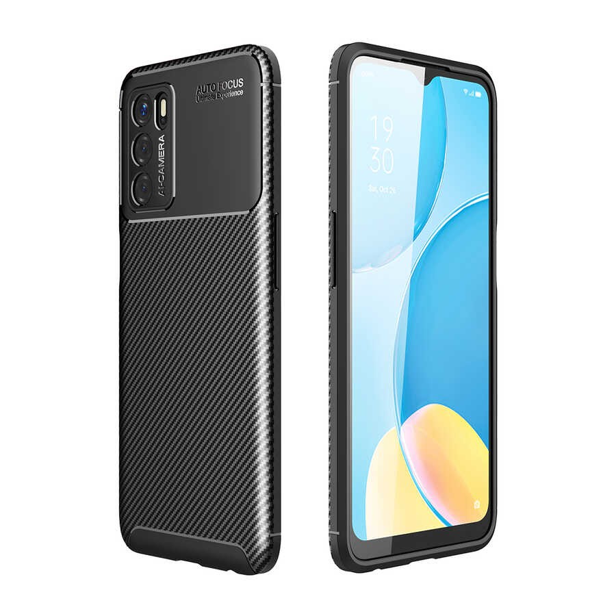 Oppo A16 Kılıf Zore Negro Silikon Kılıf