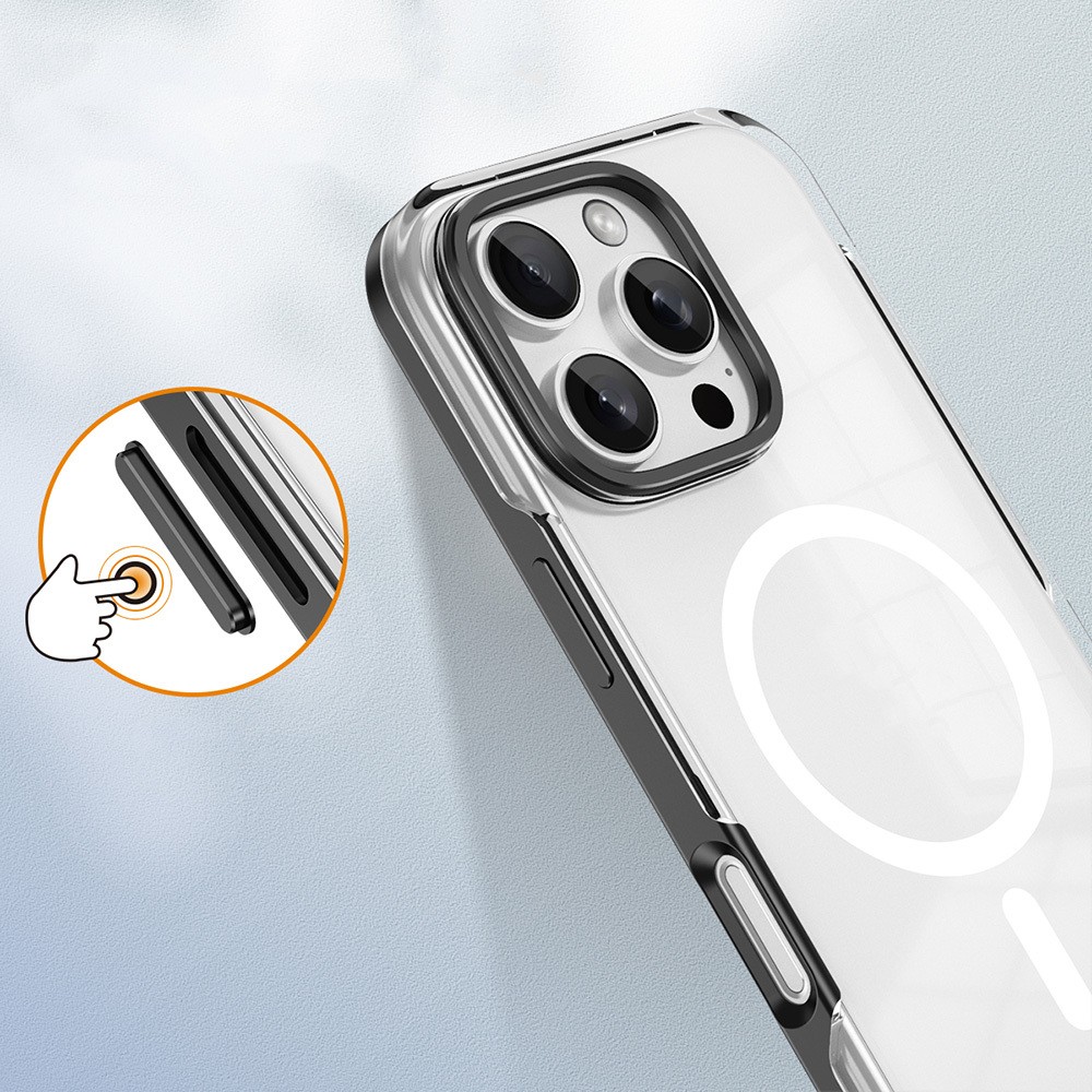 iPhone 16 Pro Max Kılıf Magsafe Şarj Özellikli Çıkarılabilir Arka Yüzeyli Zore Polar Kılıf