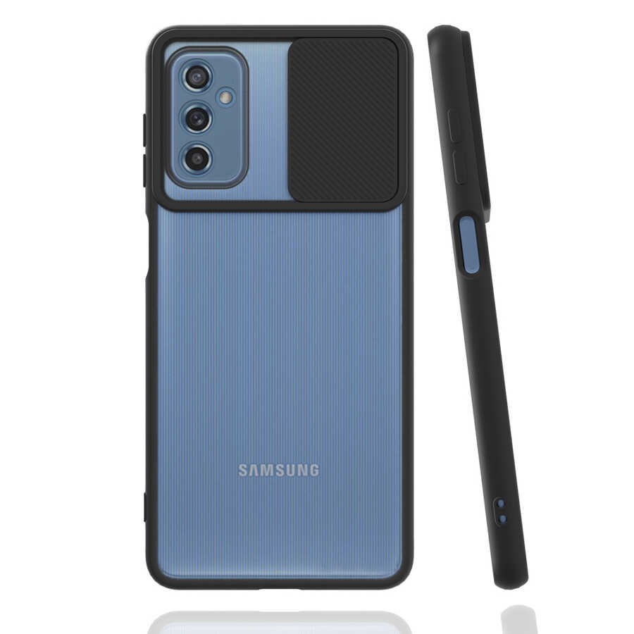Galaxy M52 Kılıf Zore Lensi Kılıf