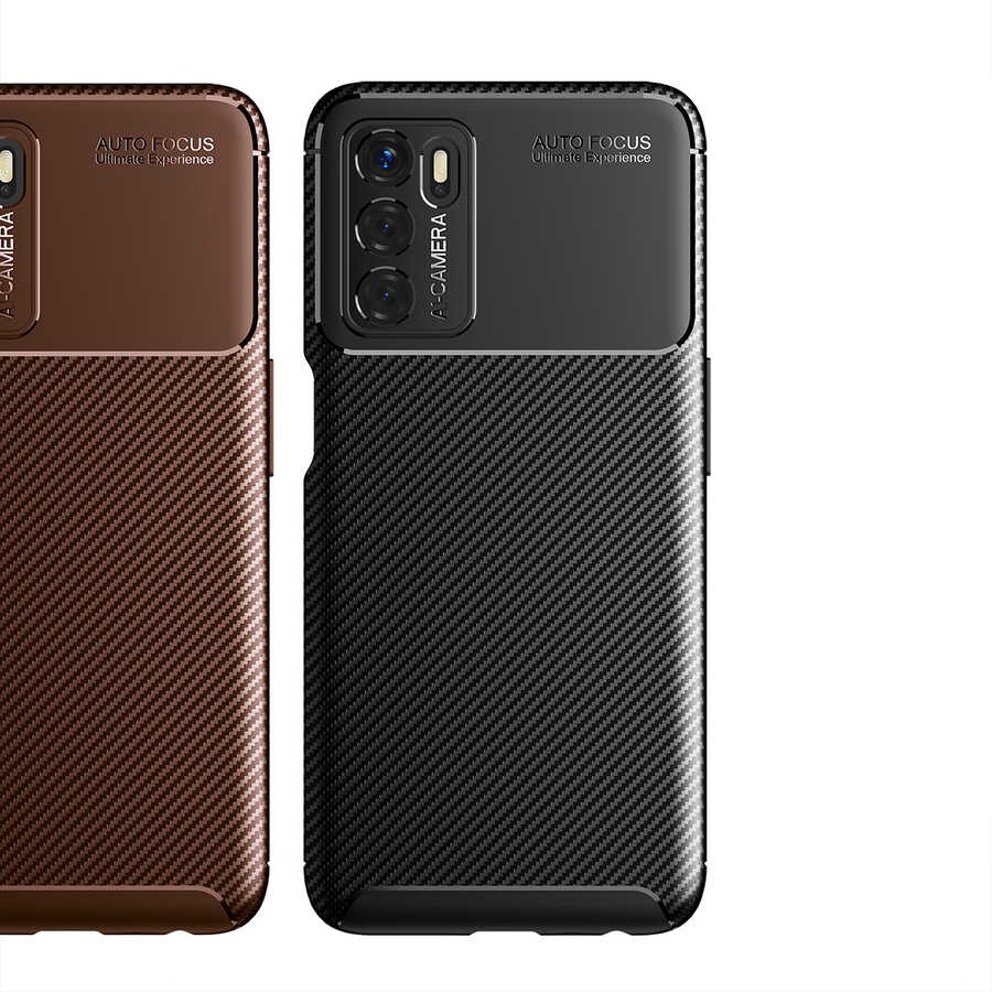 Oppo A16 Kılıf Zore Negro Silikon Kılıf