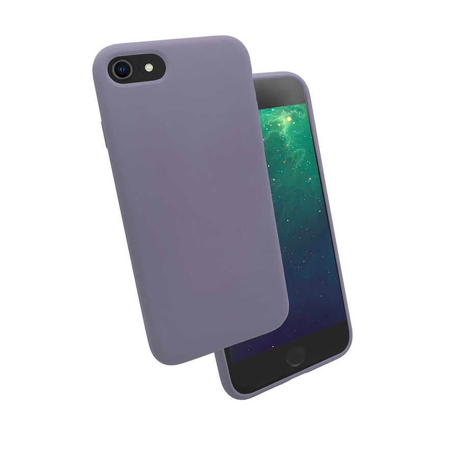 iPhone SE 2022 Kılıf Zore Silk Silikon