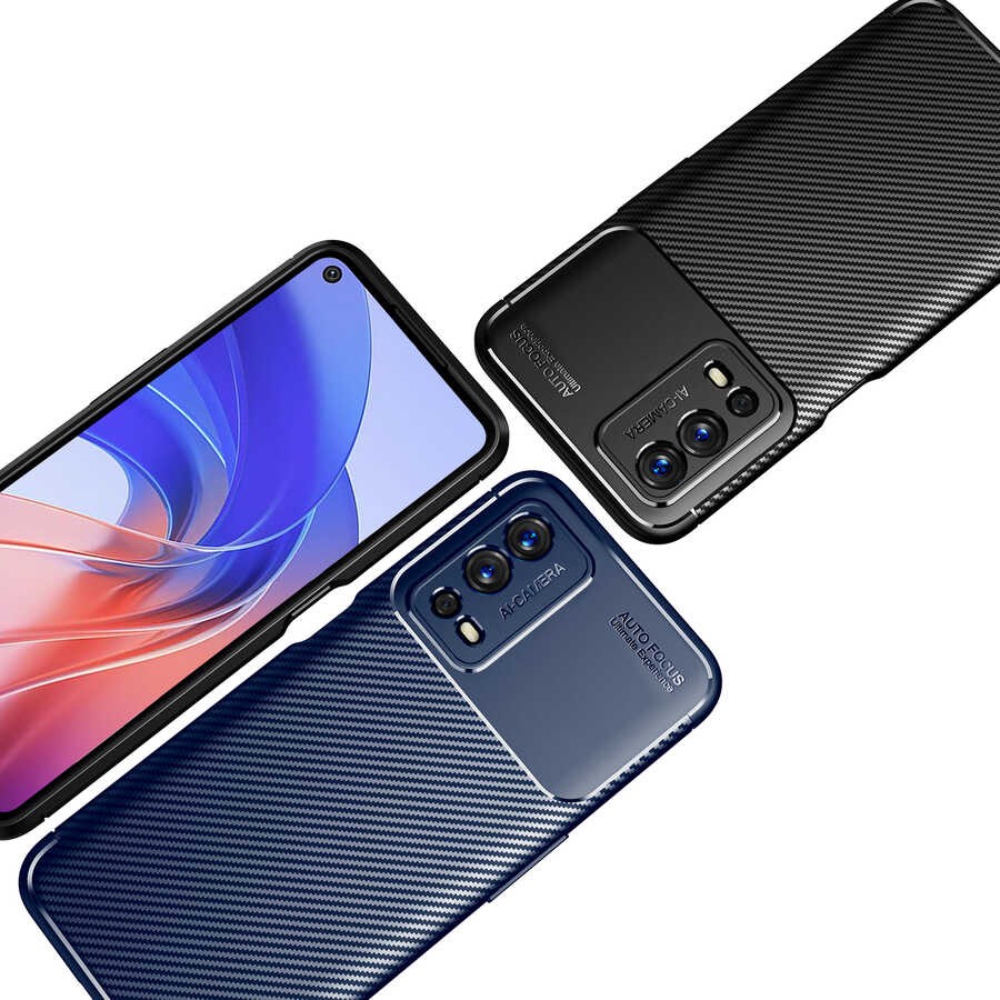 Oppo A55 4G Kılıf Zore Negro Silikon Kılıf