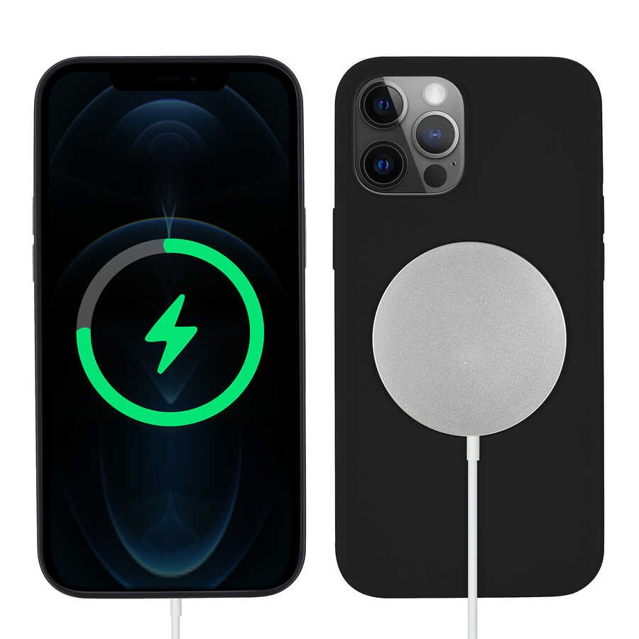 iPhone 13 Pro Max Kılıf Zore Silksafe Wireless Kılıf