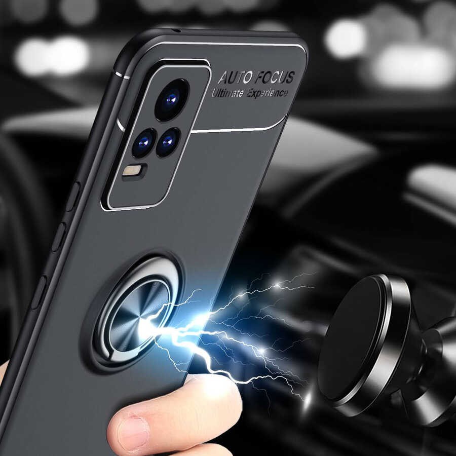 Vivo V21E Kılıf Zore Ravel Silikon Kılıf