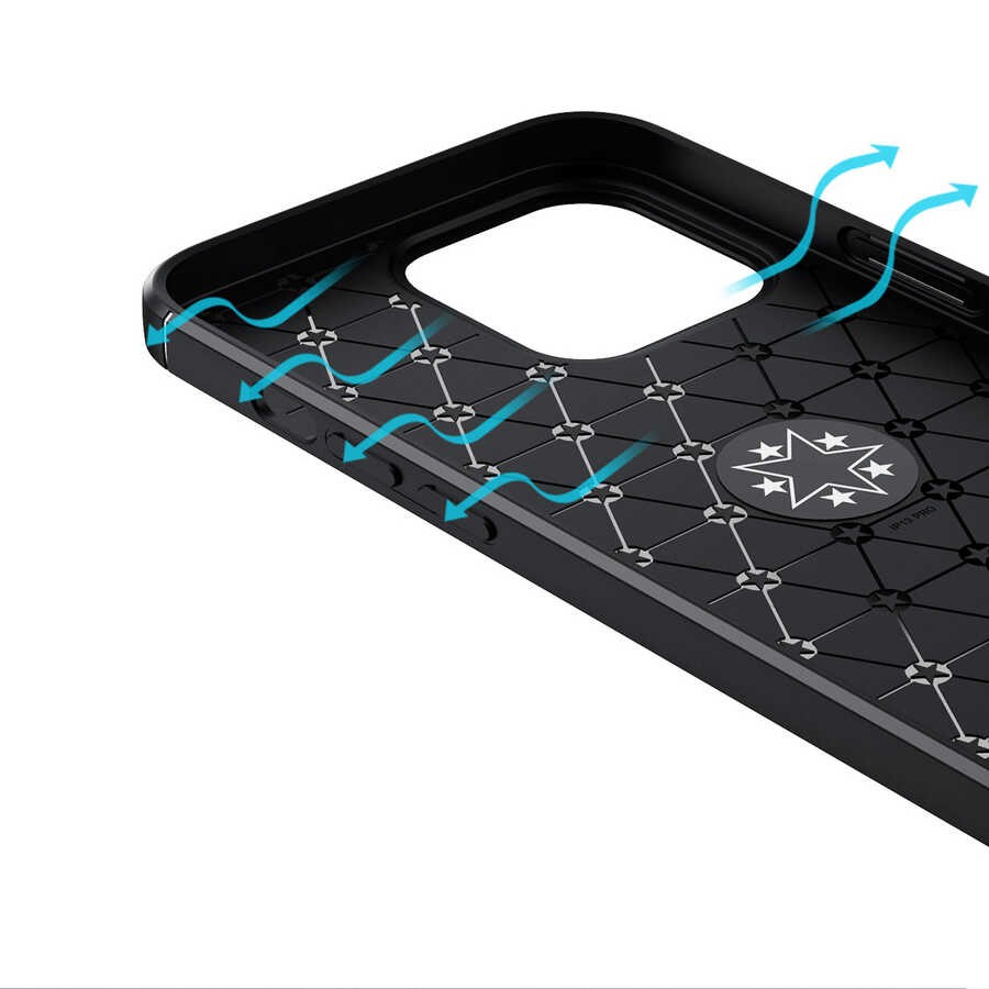 iPhone 13 Pro Kılıf Zore Ravel Silikon Kılıf