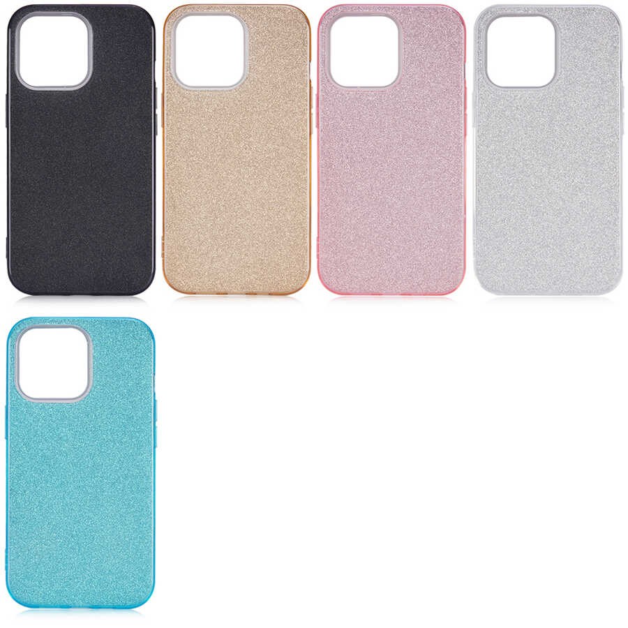 iPhone 13 Pro Kılıf Zore Shining Silikon