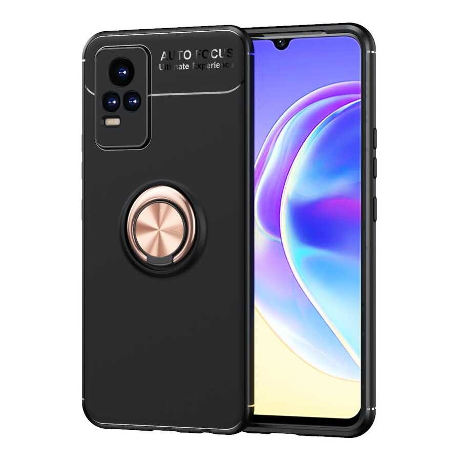 Vivo V21E Kılıf Zore Ravel Silikon Kılıf