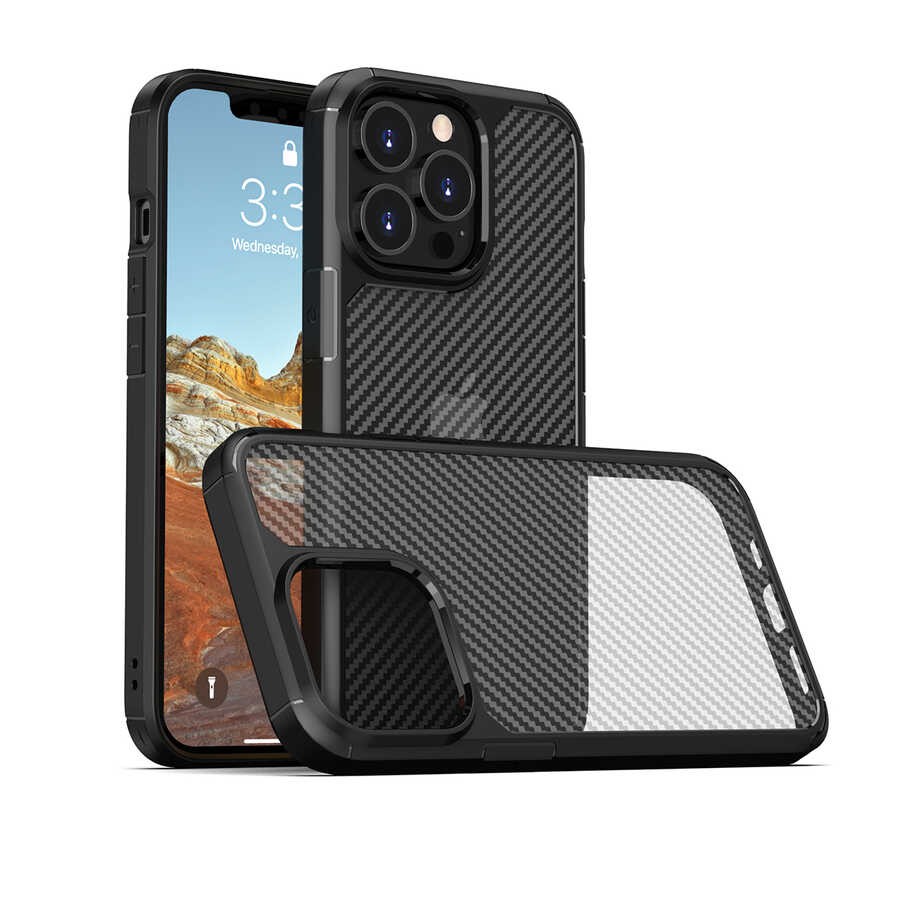 iPhone 13 Pro Max Kılıf Zore İnoks Kılıf