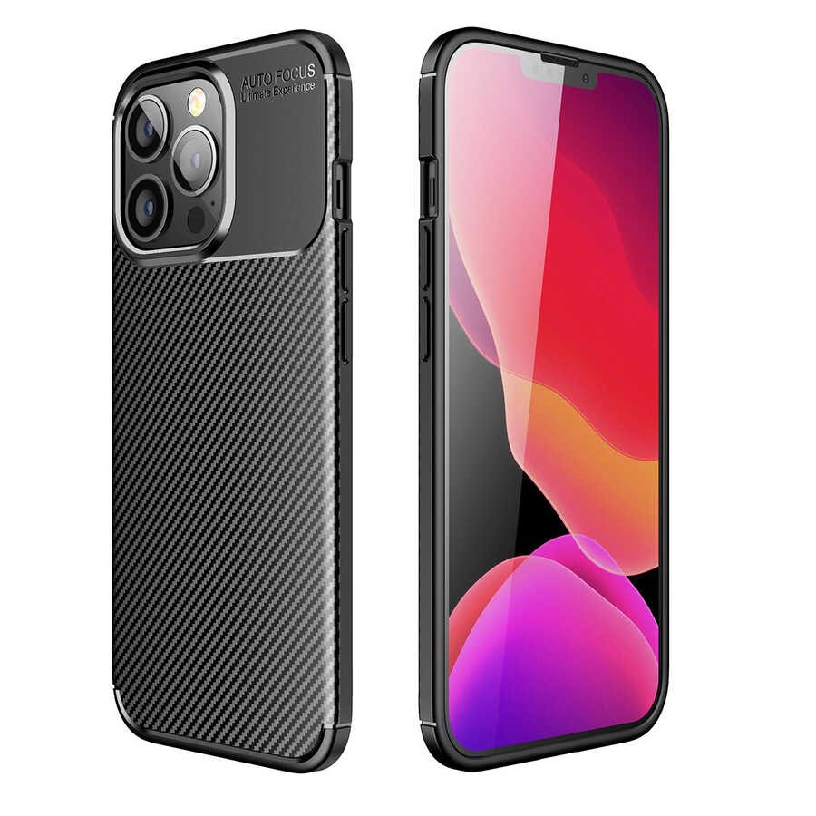 iPhone 13 Pro Kılıf Zore Negro Silikon Kılıf