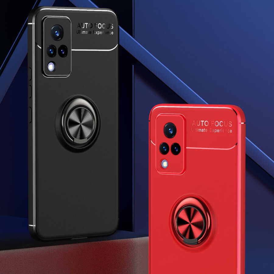 Vivo V21 Kılıf Zore Ravel Silikon Kılıf