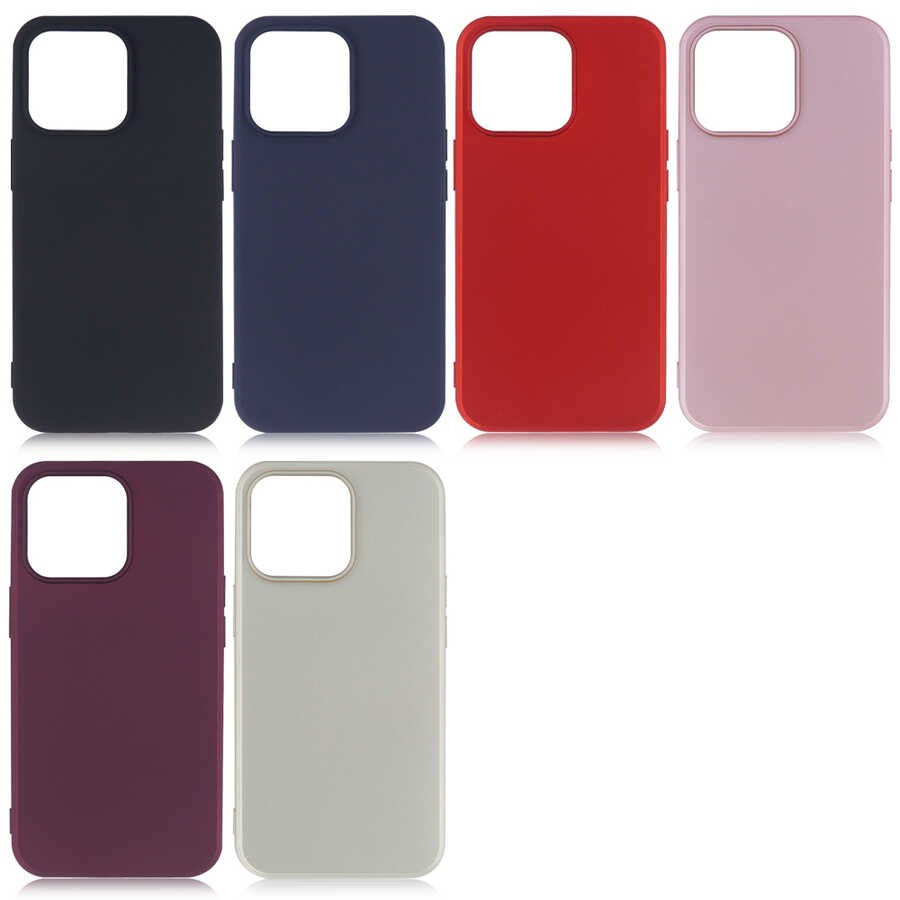 iPhone 13 Pro Kılıf Zore Premier Silikon Kılıf