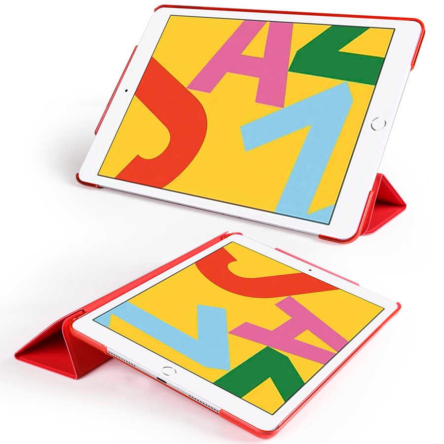 iPad 10.2 2021 (9.Nesil) Zore Smart Cover Standlı 1-1 Kılıf