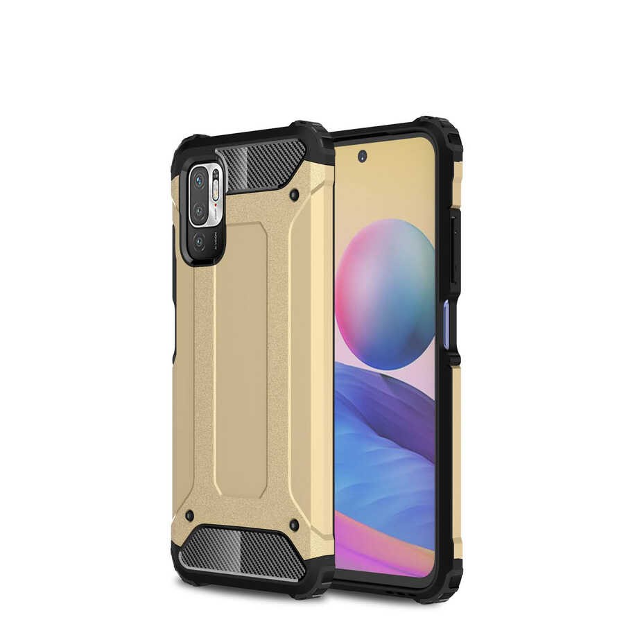 Xiaomi Poco M3 Pro Kılıf Zore Crash Silikon Kılıf