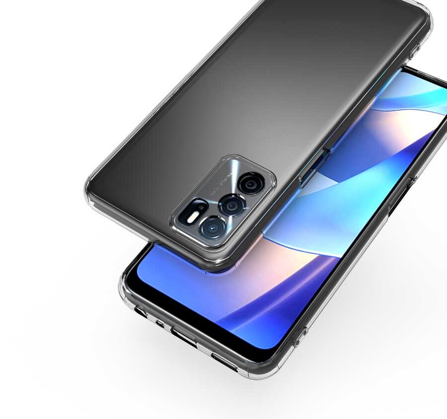 Oppo A16 Kılıf Zore Kamera Korumalı Süper Silikon Kılıf