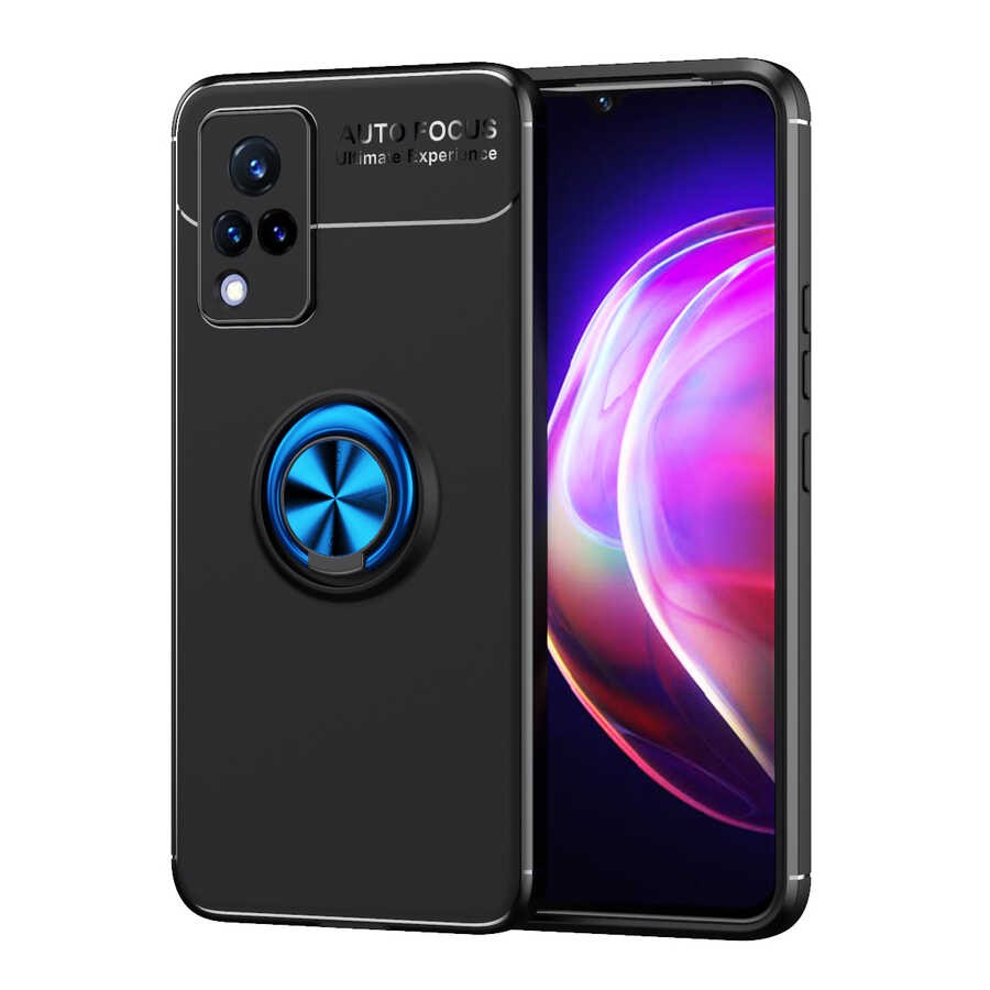 Vivo V21 Kılıf Zore Ravel Silikon Kılıf