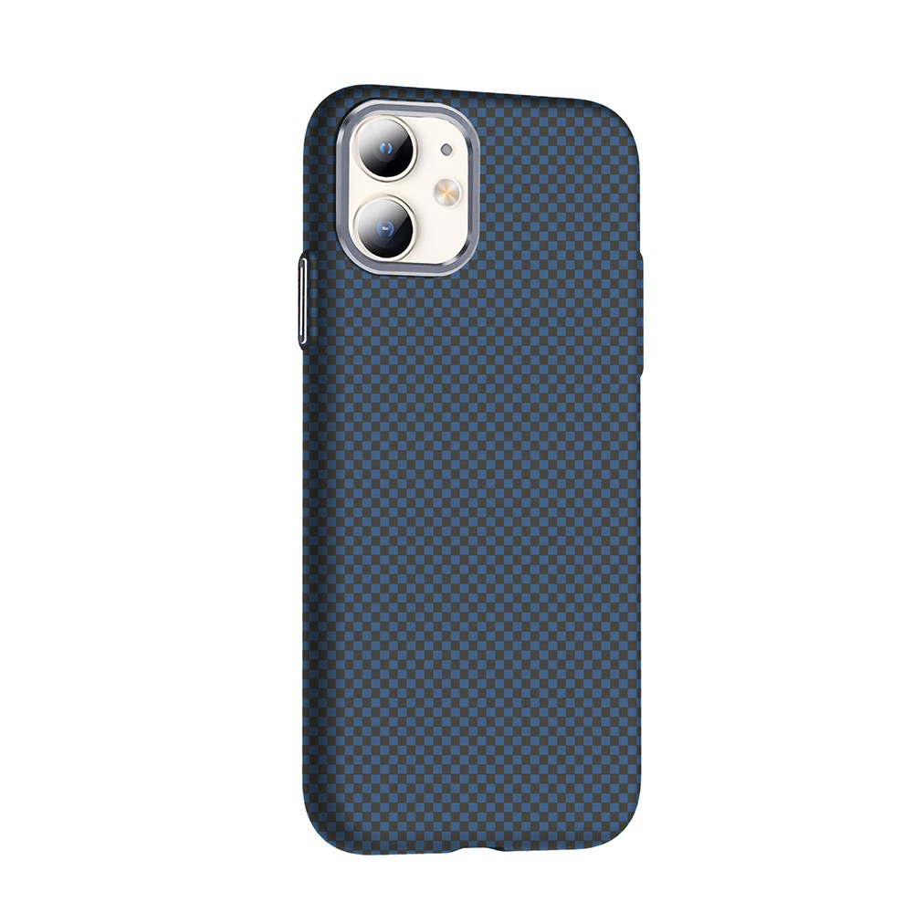 Apple iPhone 11 Kılıf M-safe Şarj Özellikli Karbon Fiber Görünümlü Zore Gros Kapak