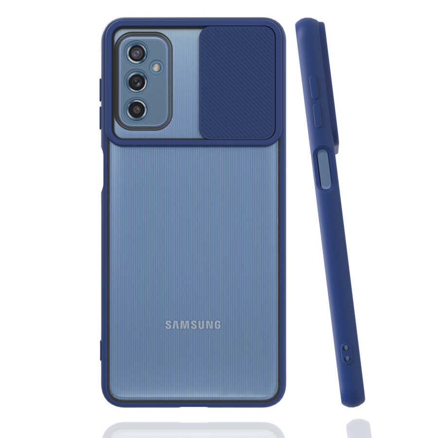 Galaxy M52 Kılıf Zore Lensi Kılıf