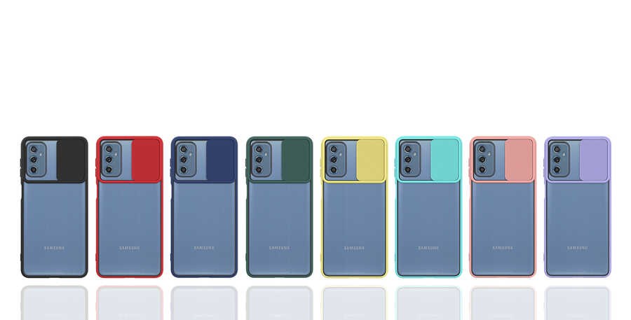 Galaxy M52 Kılıf Zore Lensi Kılıf