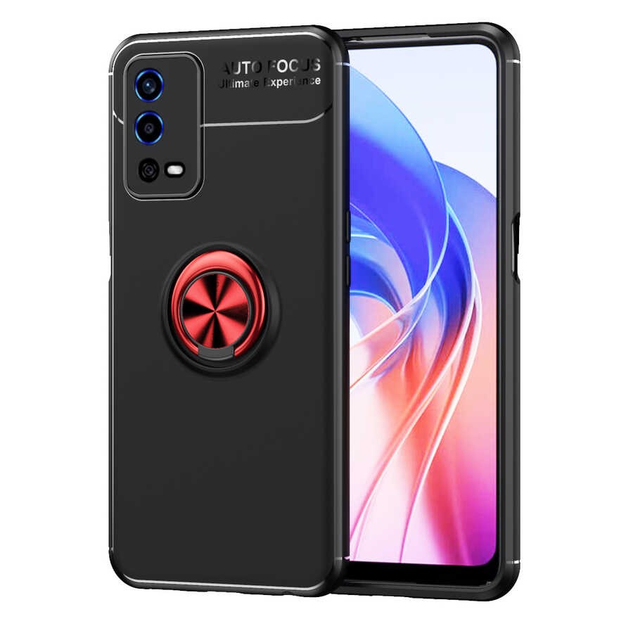 Oppo A55 4G Kılıf Zore Ravel Silikon Kılıf