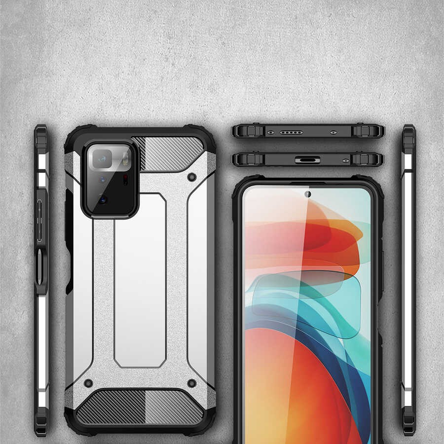 Xiaomi Poco X3 GT Kılıf Zore Crash Silikon Kılıf