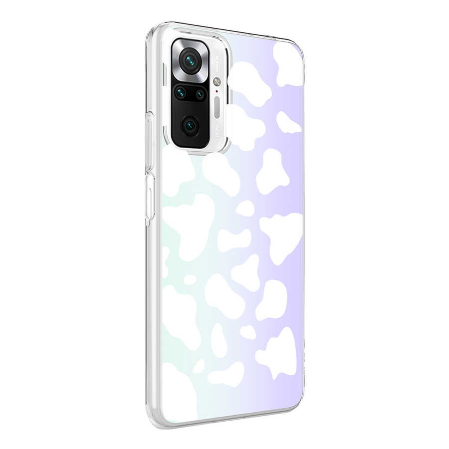 Xiaomi Redmi Note 10 Pro Kılıf Zore M-Blue Desenli Kılıf